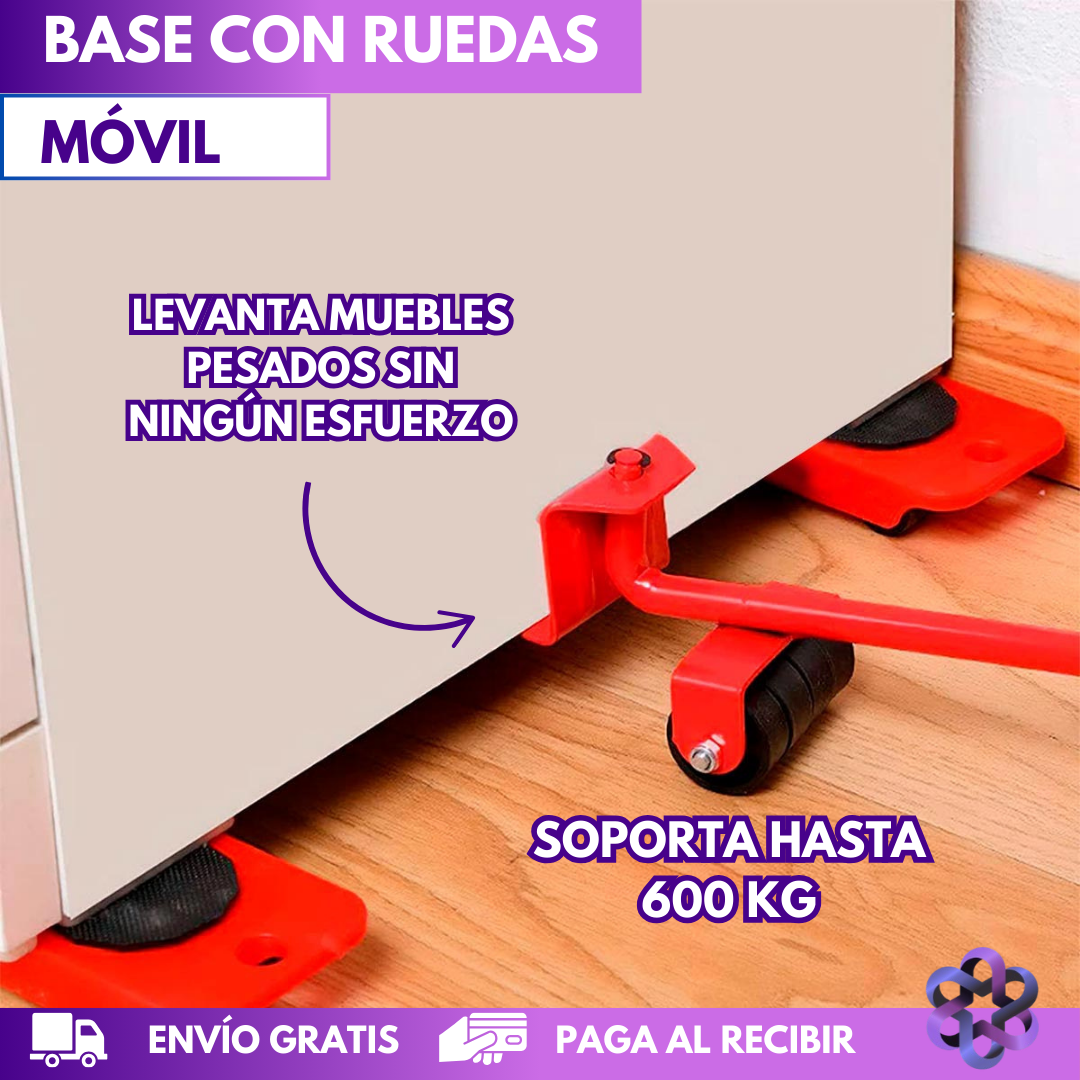 ELEVATE PRO - Set de Bases Móviles PROMO🎁5 en 1🎁    Oferta 30% dscto.