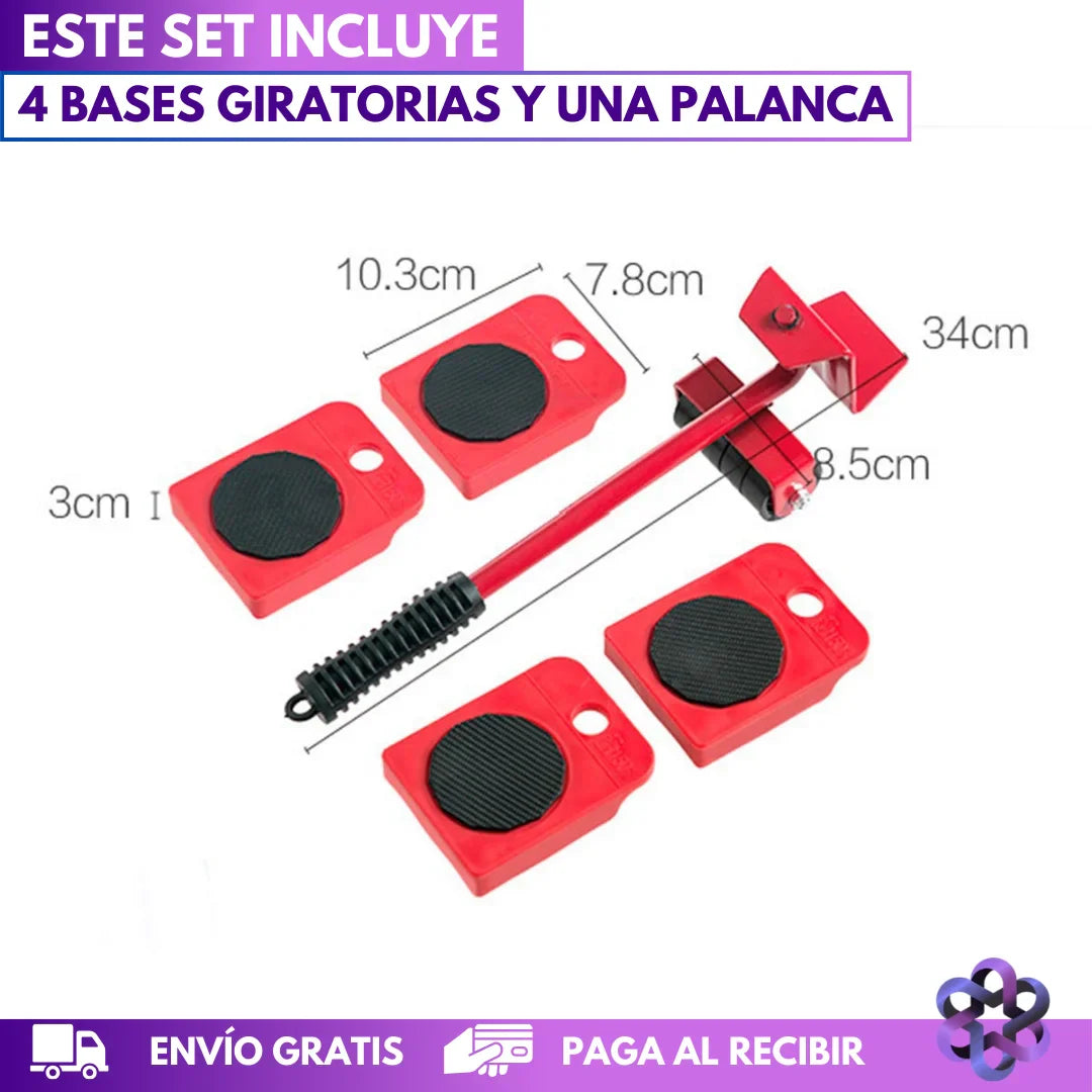 ELEVATE PRO - Set de Bases Móviles PROMO🎁5 en 1🎁    Oferta 30% dscto.